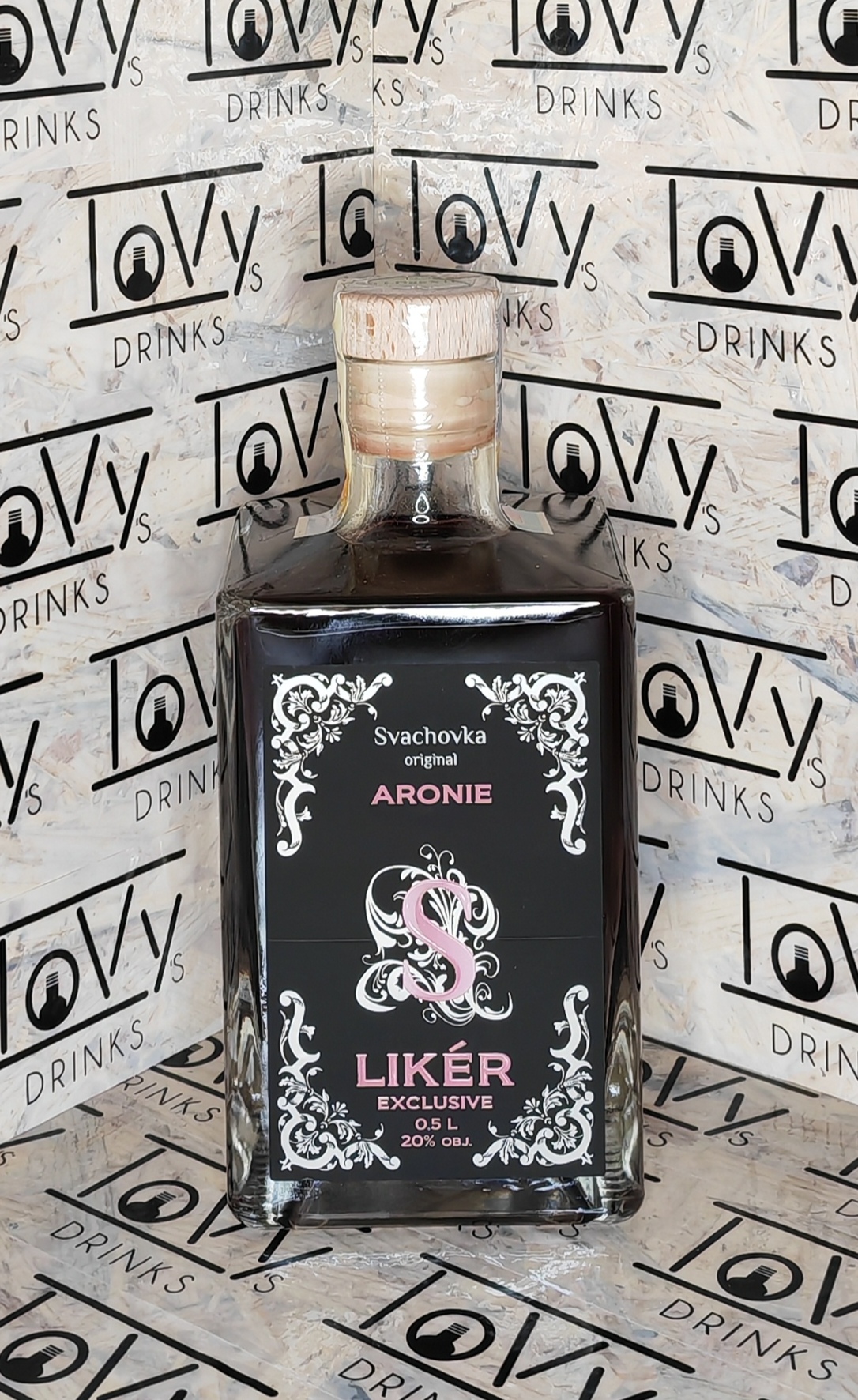 Exclusive Likér Aronie 20% 0,5l