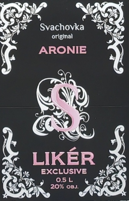 Exclusive Likér Aronie 20% 0,5l