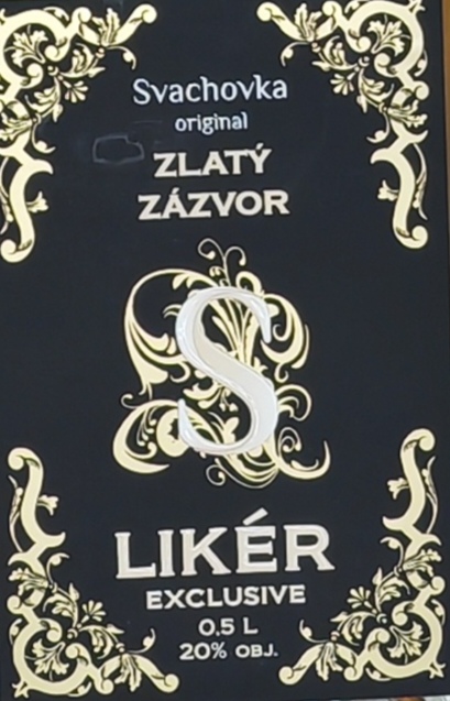 Exclusive Likér Zázvor 20% 0,5l