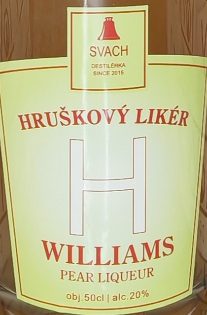 Hruškový likér Svach 20% 0,5l