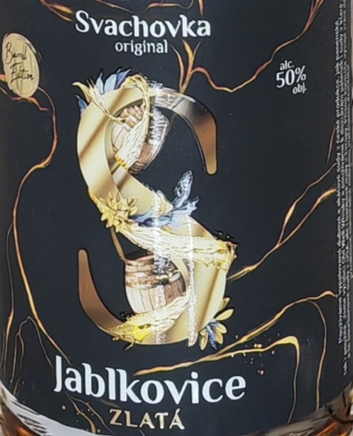 Zlatá Jablkovice Svach 50% 0,5l