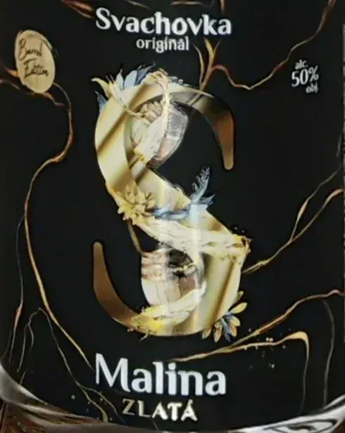 Zlatá Malina Svach 50% 0,5l