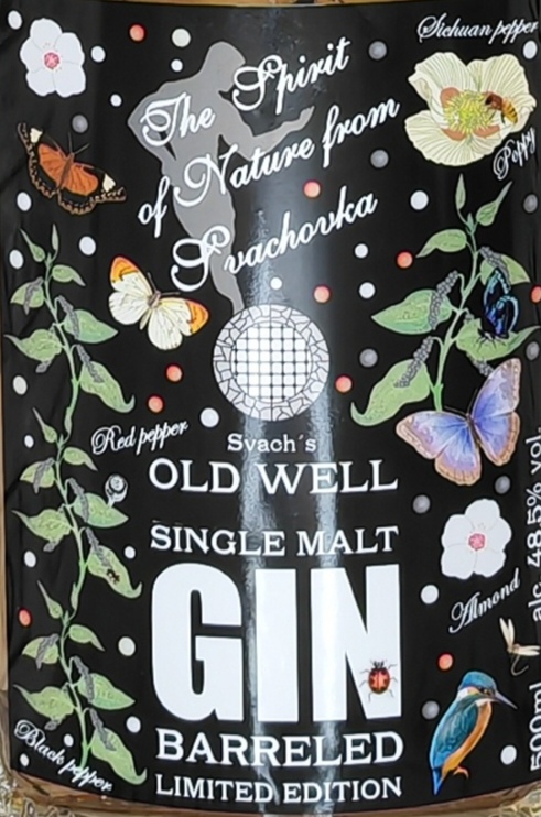 Svach's Old Well Single Malt GIN Barreled 48,5% 0,5l