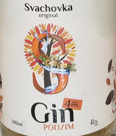 Svachovka Gin Podzim 46% 0,5l