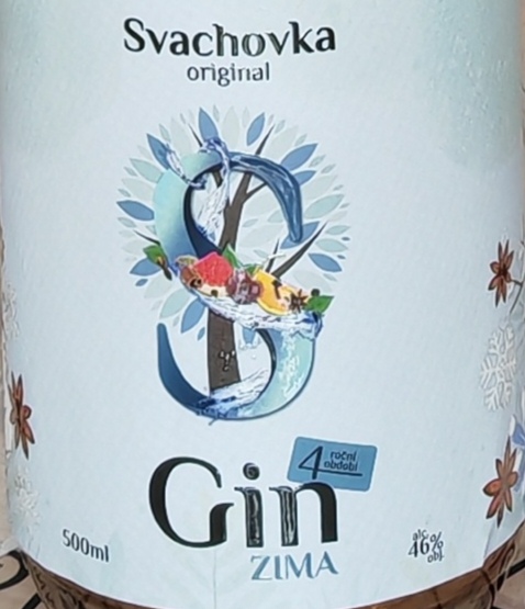 Svachovka Gin Zima 46% 0,5l