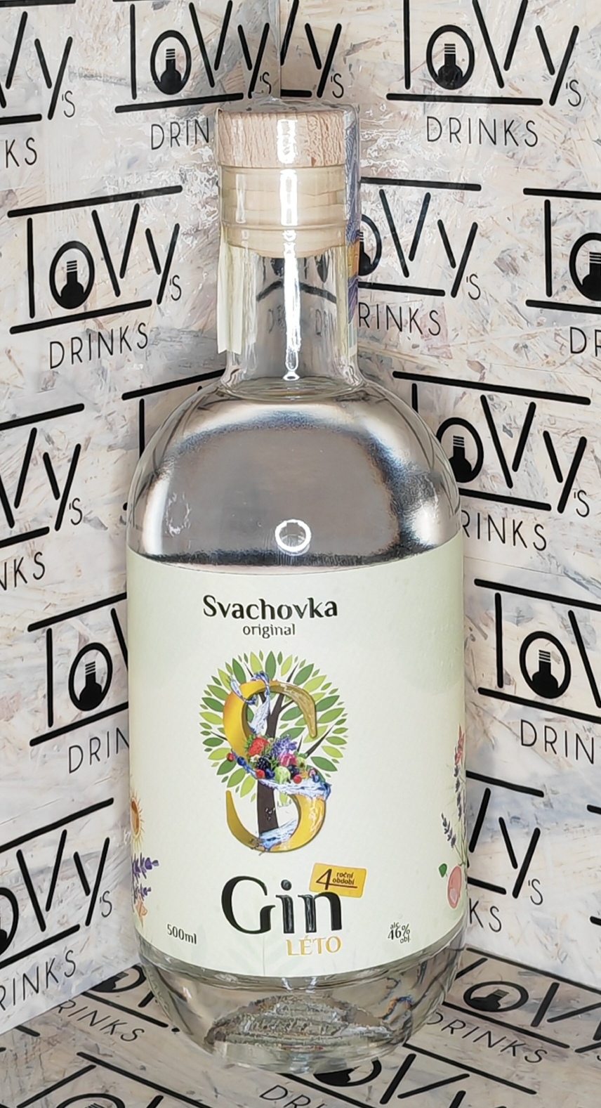 Gin čtyři roční období 46% 4x0,5l