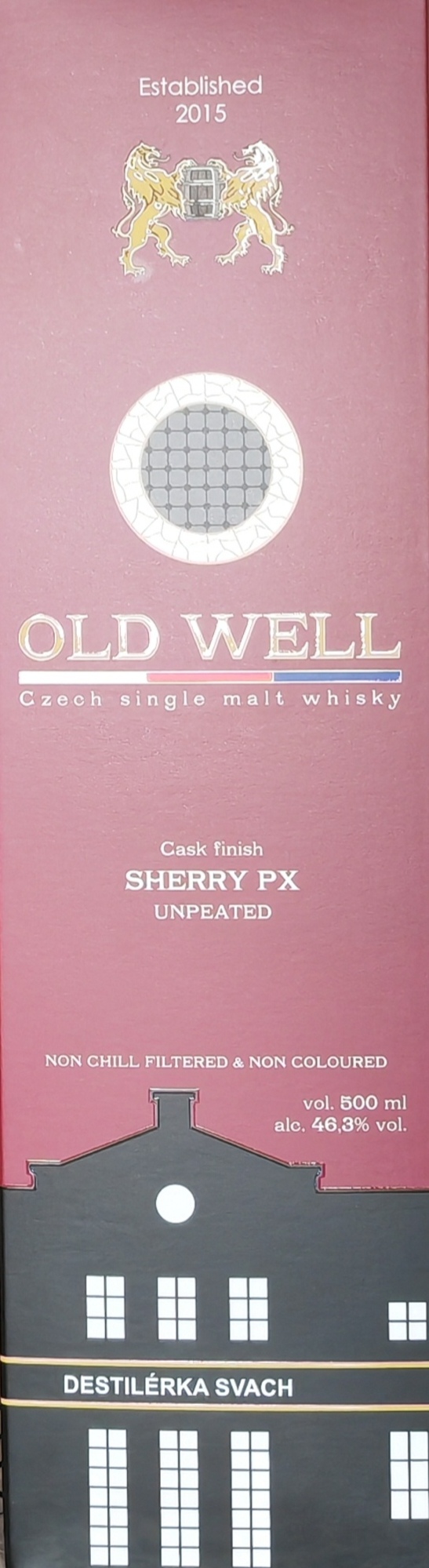 Svach's Old Well Whisky Bourbon&Sherry 46,3% 0,5l
