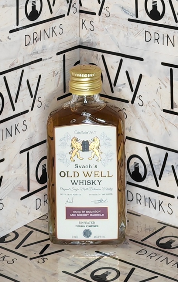 Svach's Old Well Whisky Bourbon&Sherry 46,3% 0,05l