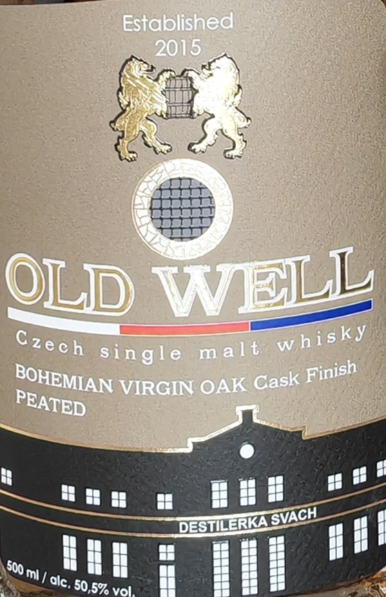 Svach's Old Well Whisky Virgin Oak 50,5% 0,5l