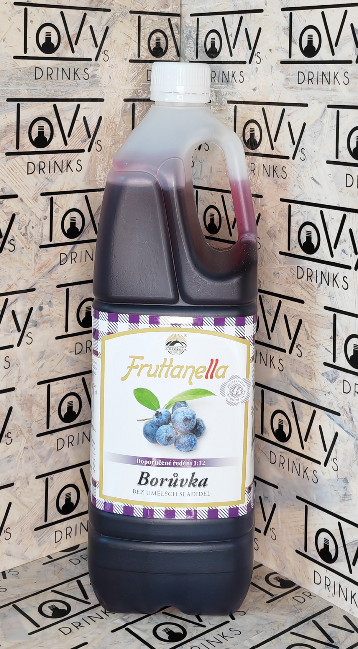 Sirup Fruttanella Borůvka 1l