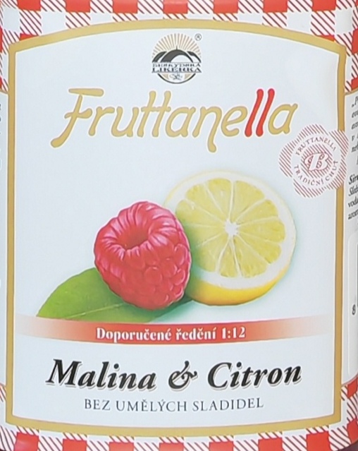 Sirup Fruttanella Malina & citron 1l