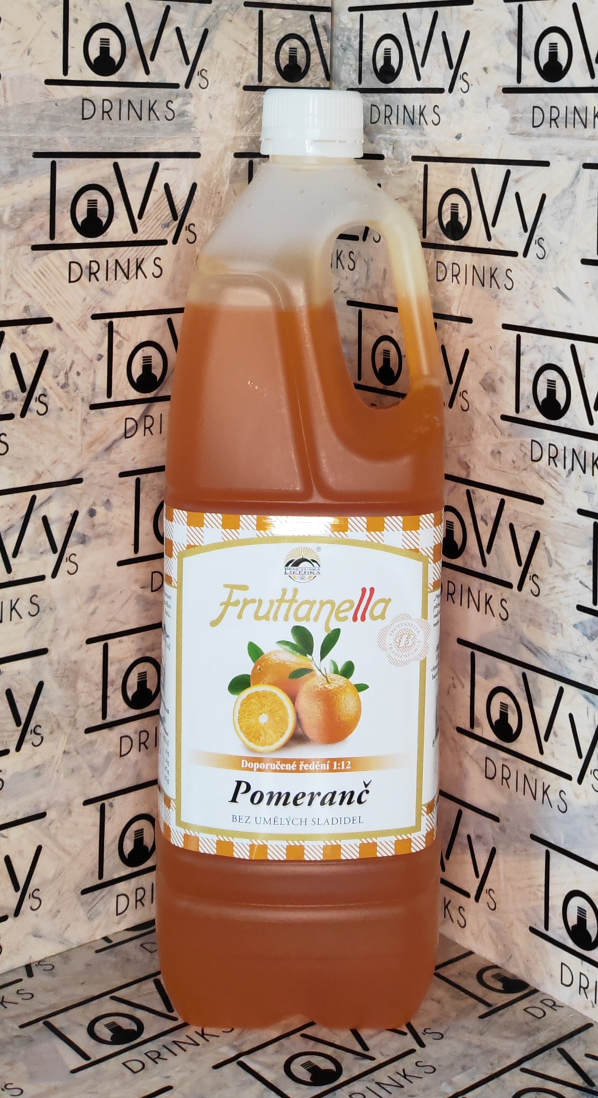 Sirup Fruttanella Pomeranč 1l