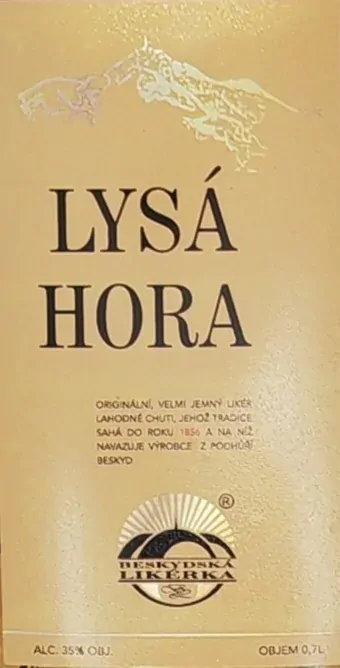 Lysá Hora likér kapka 35% 0,19l