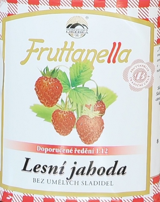 Sirup Fruttanella Lesní jahoda 2l