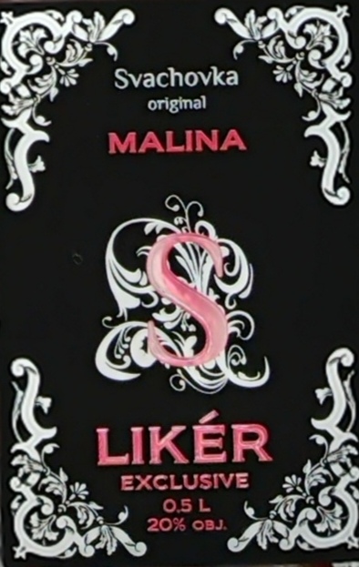 Exclusive Likér Malina 20% 0,2l