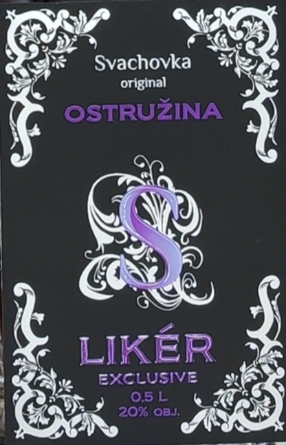 Exclusive Likér Ostružina 20% 0,2l