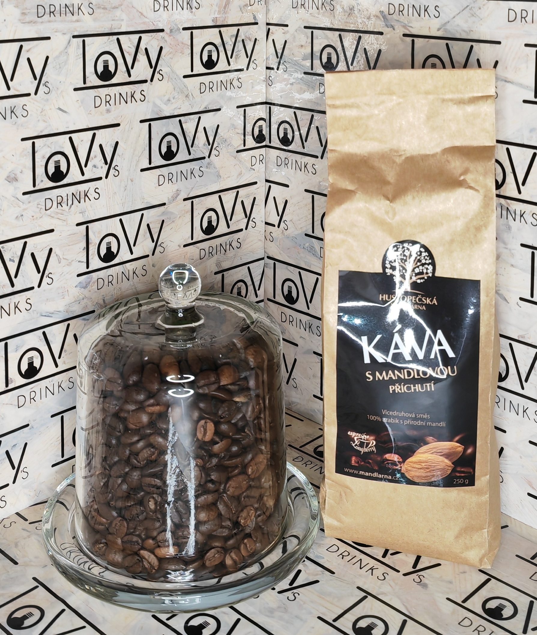 Hustopečská káva zrnková 250g