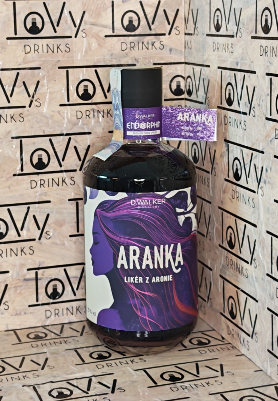 Endorphin Aranka - likér z aronie 25% 0,5l