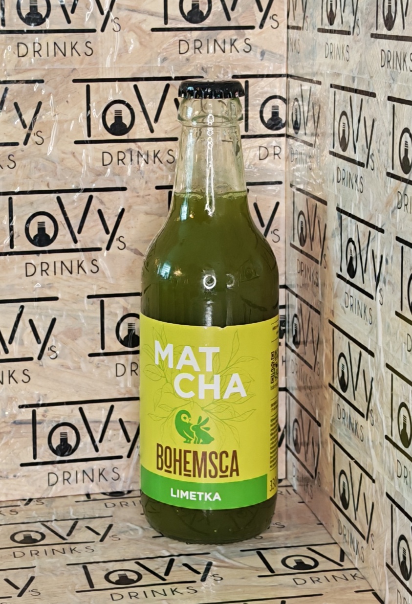 Bohemsca Matcha limetka sklo 330ml