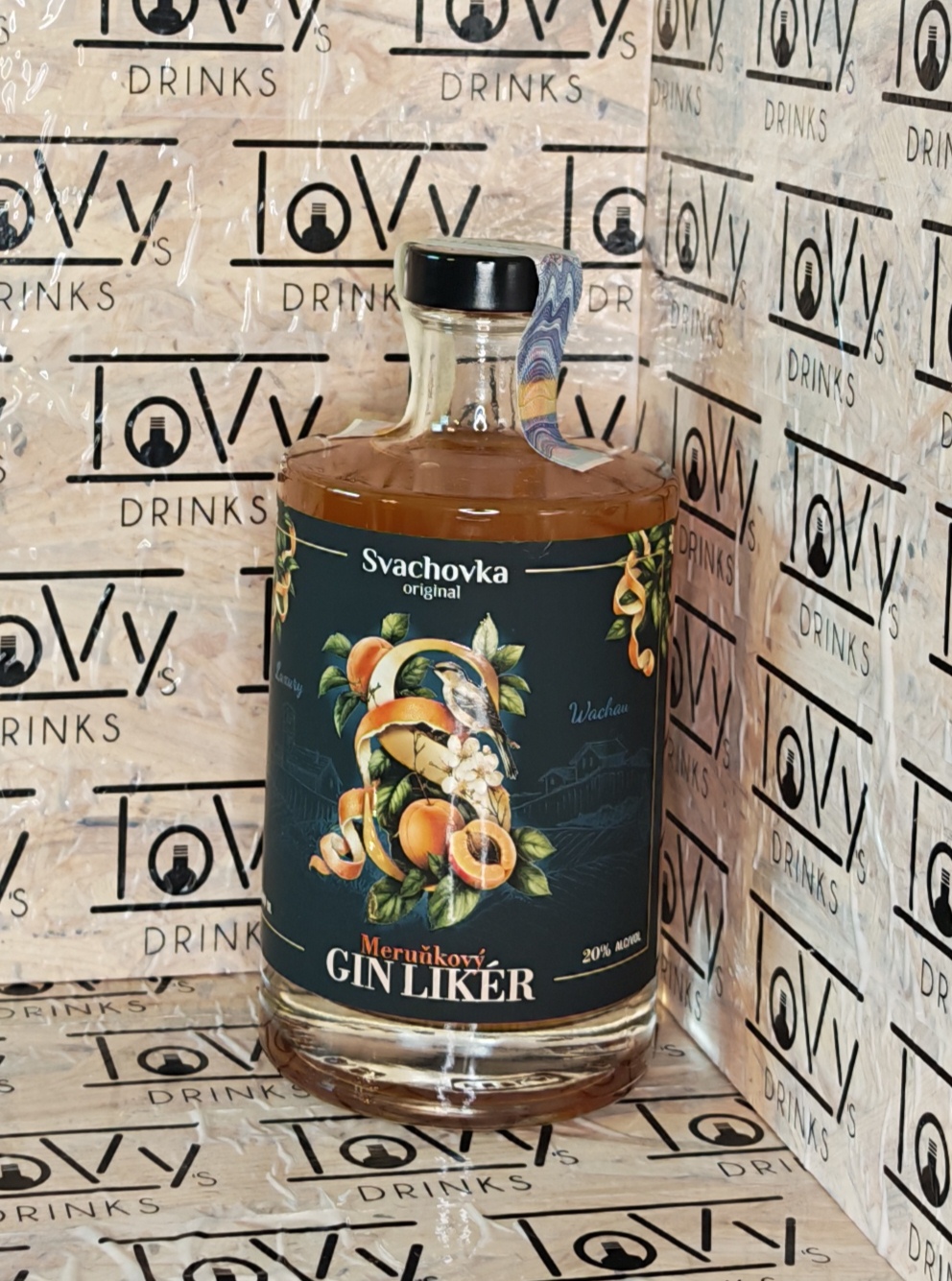 Meruňkový gin likér 20% 0,5l
