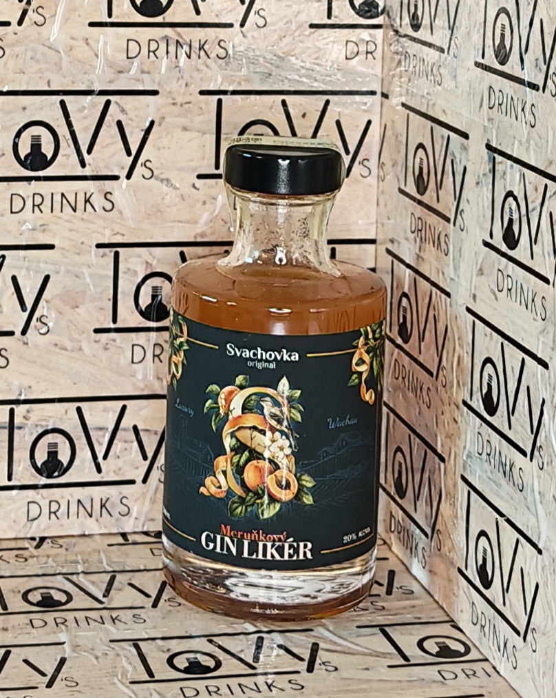 Meruňkový gin likér 20% 0,2l