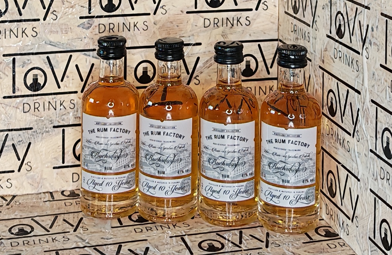 The Rum Factory - Aged 10 years 41% 0,05l