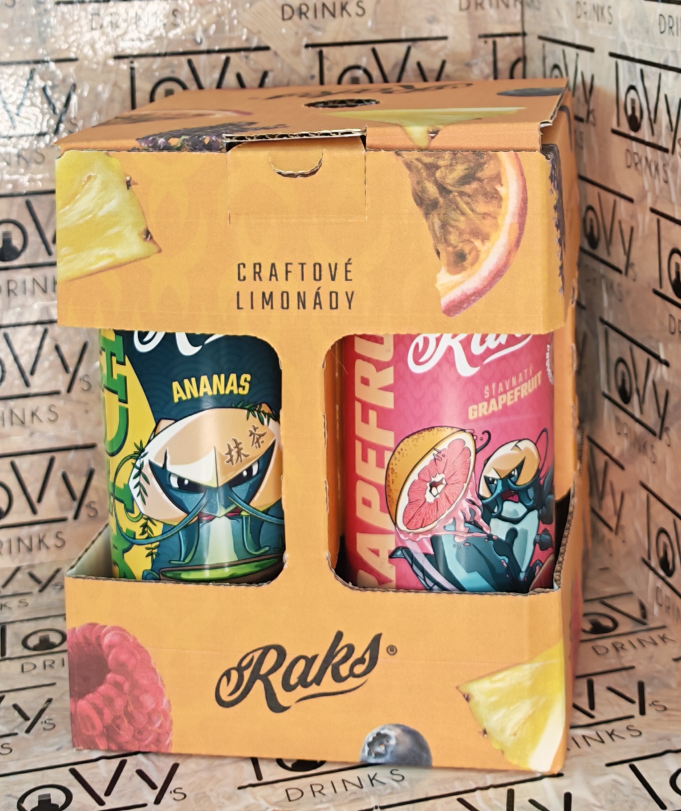 Raks Odnoska 4x500ml verze B