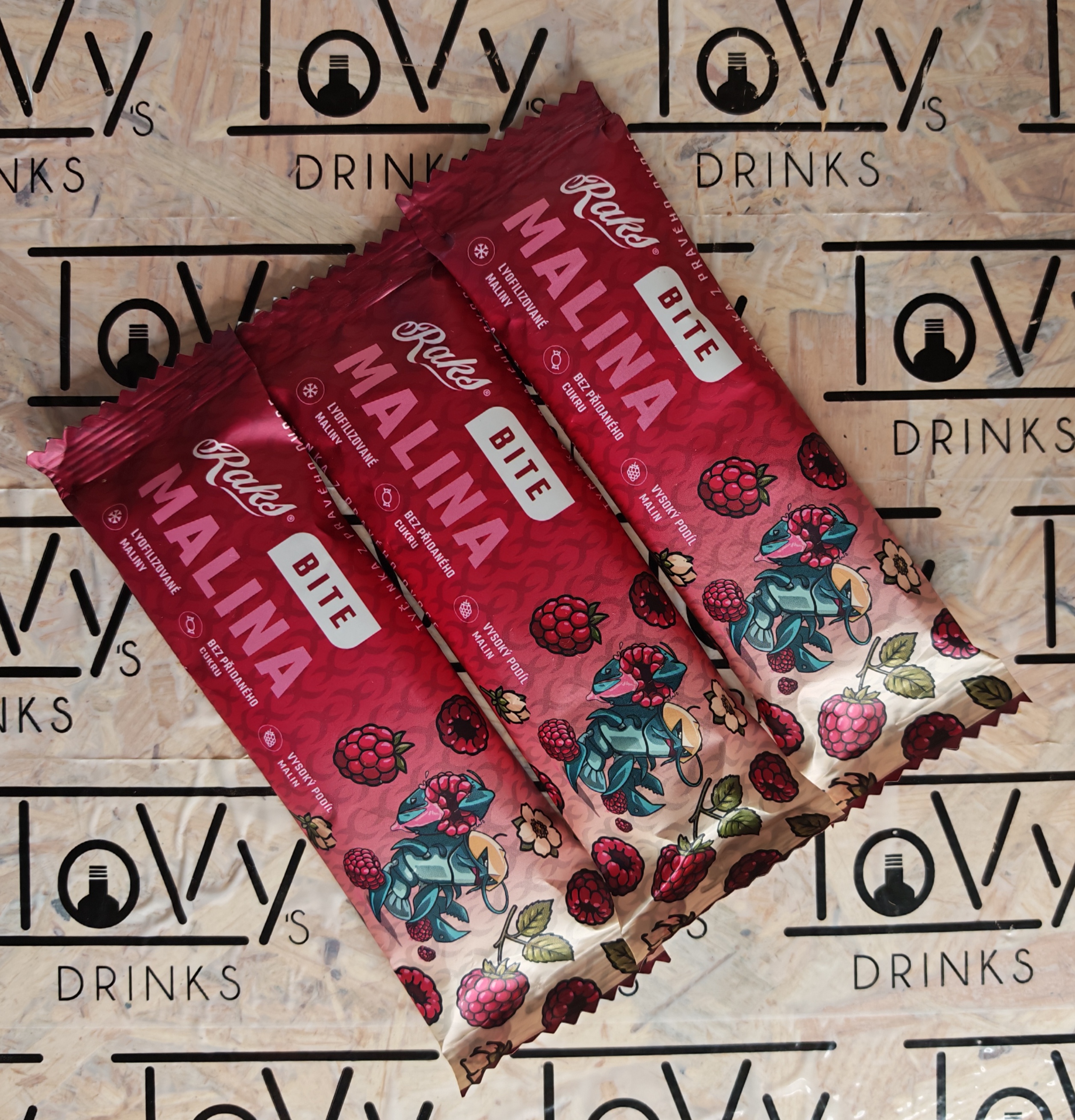 Raks BITE Malina 30g