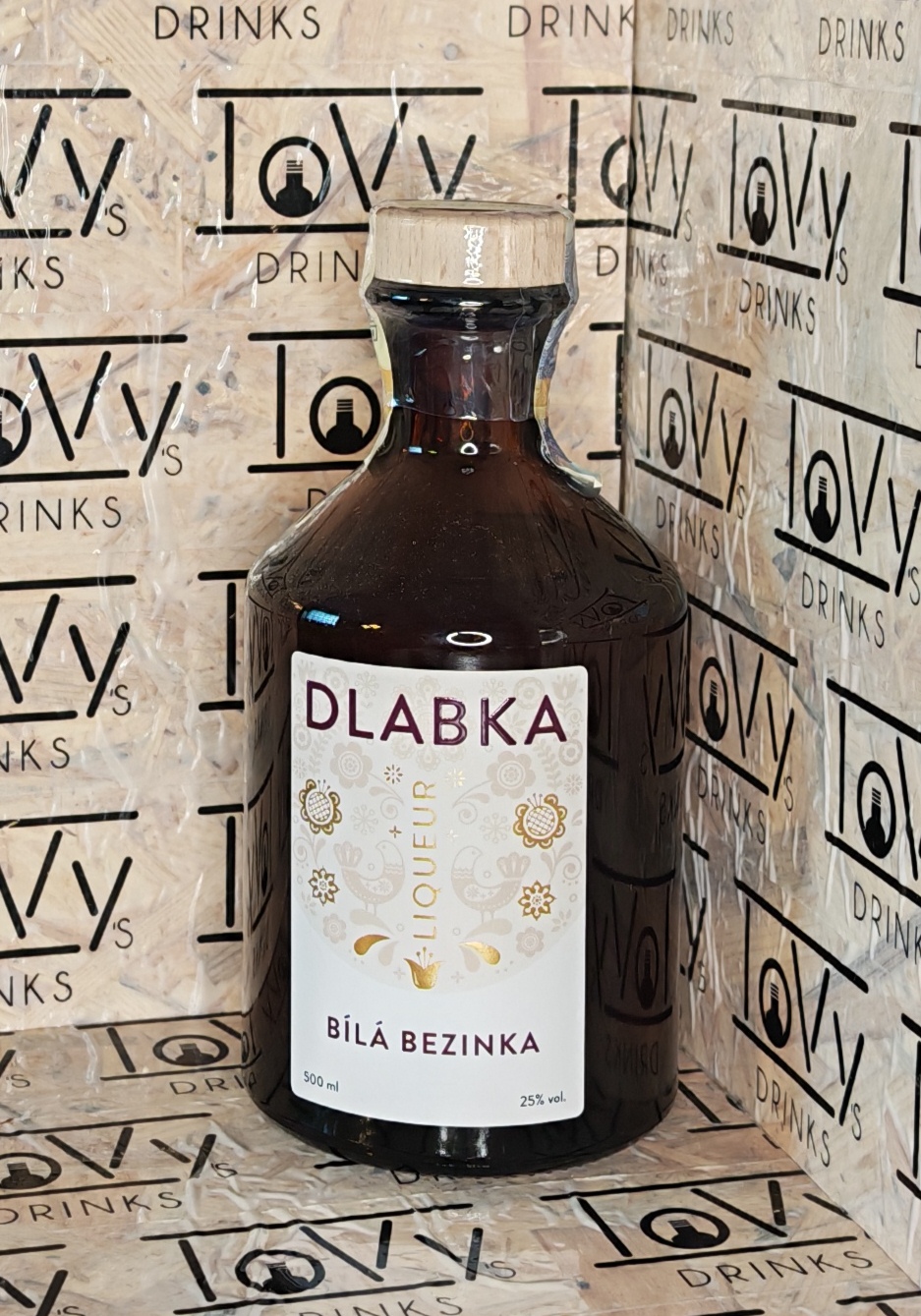 Dlabka Bílá bezinka liqueur 25% 500ml