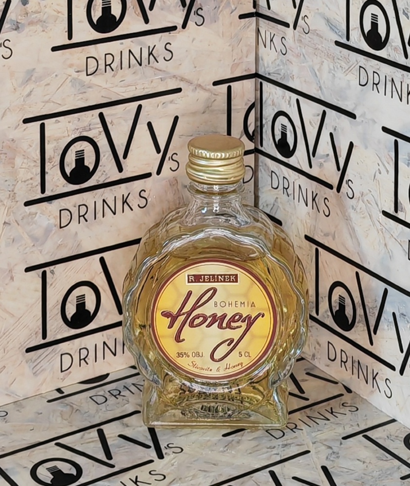 Bohemia Honey 35% 0,05l budík