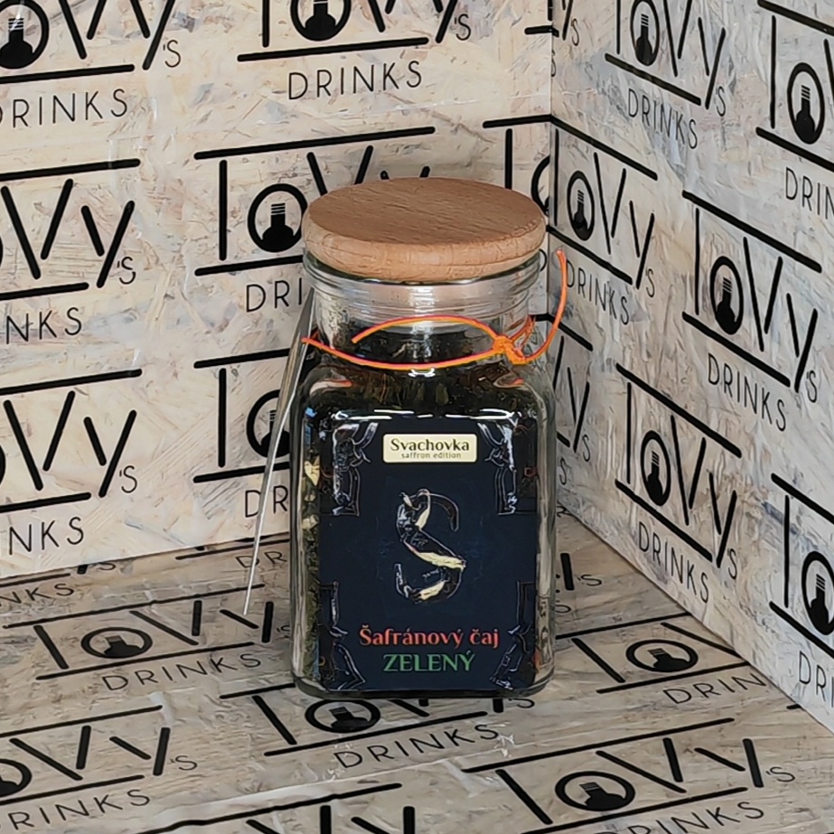 Šafránový čaj zelený jasmínový 30g