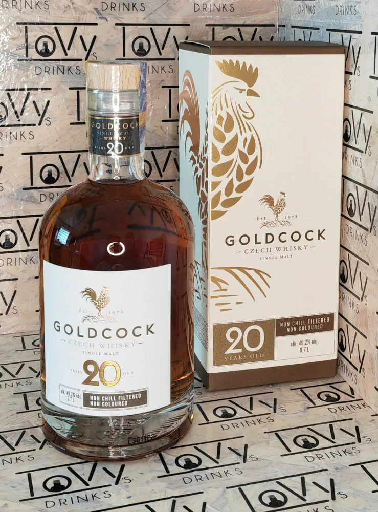 GoldCock 20 YO whisky 49,2% 0,7l