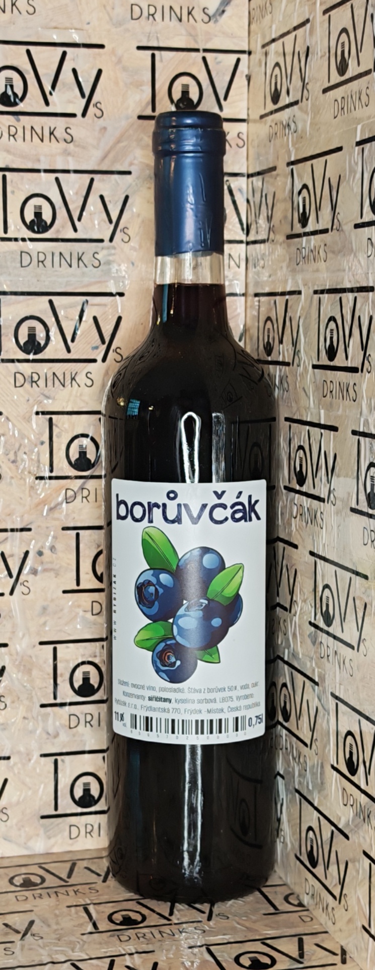 Borůvčák 11,5% 0,75l