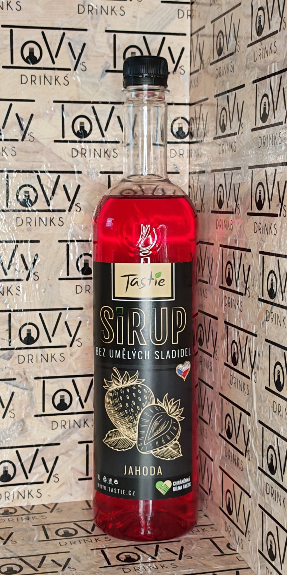 Sirup Tastie Jahoda 1l
