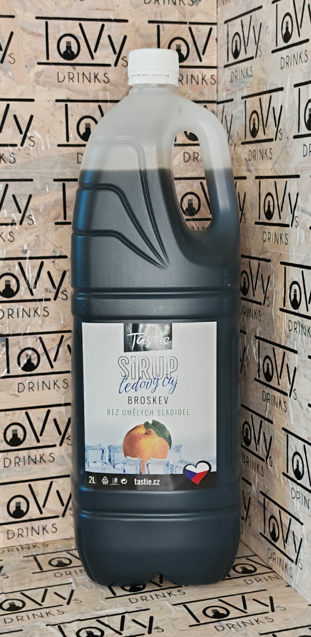 Sirup Tastie Ledový čaj Broskev 2l