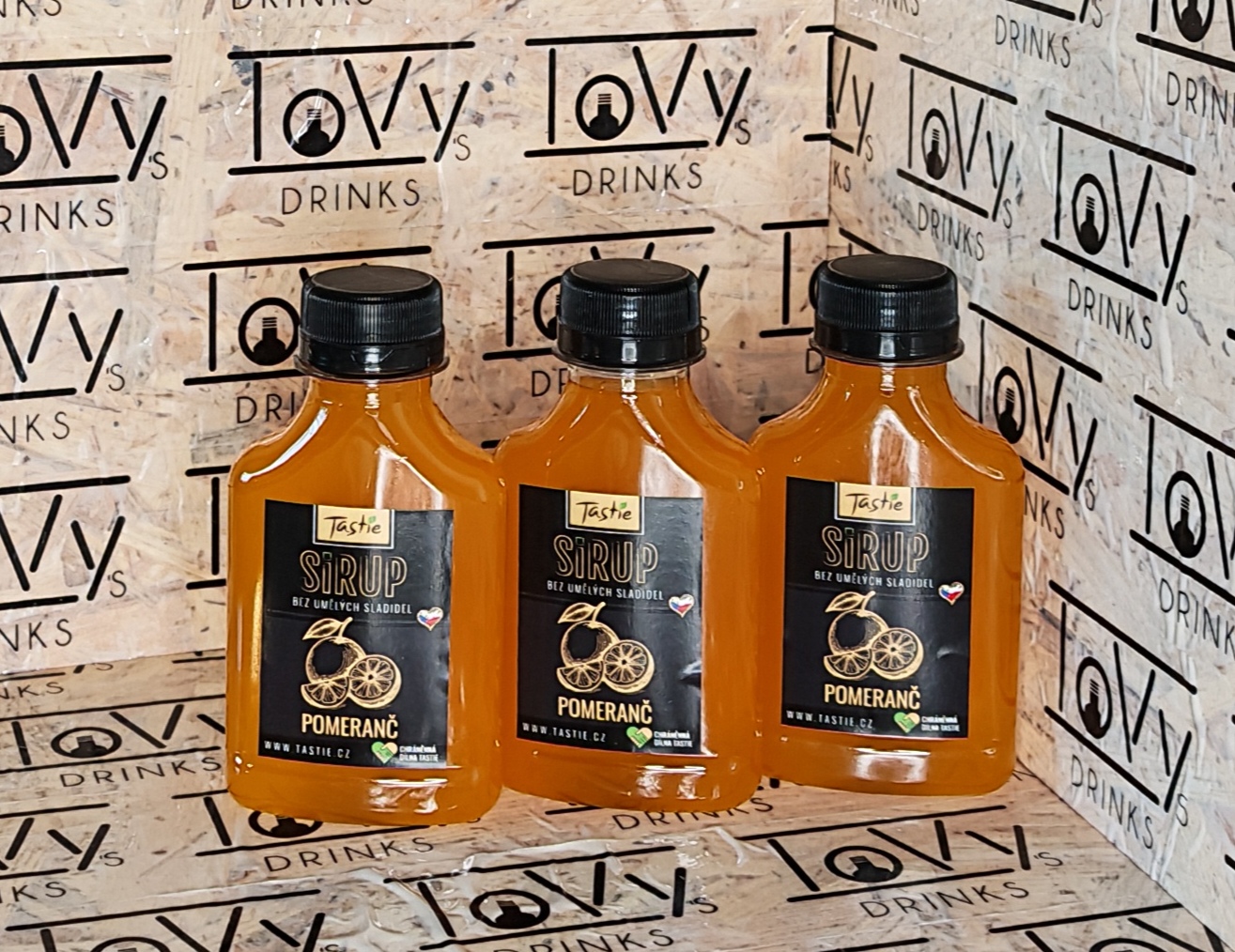 Sirup Tastie Pomeranč 100ml