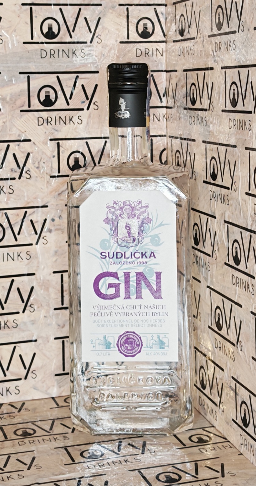 Sudličkův Gin 40% 0,7l