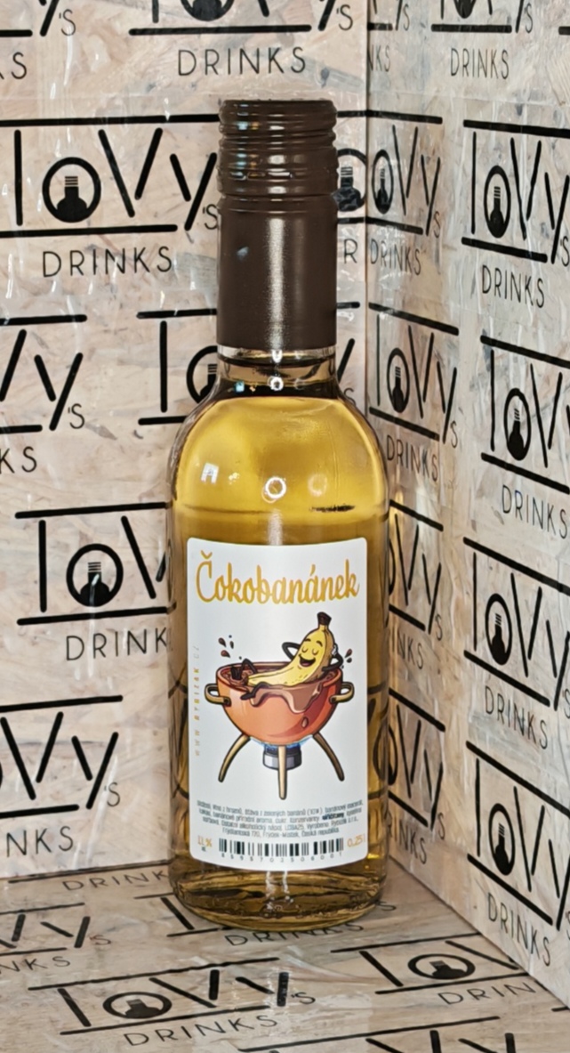 mini Čokobanánek 11,5% 0,25l