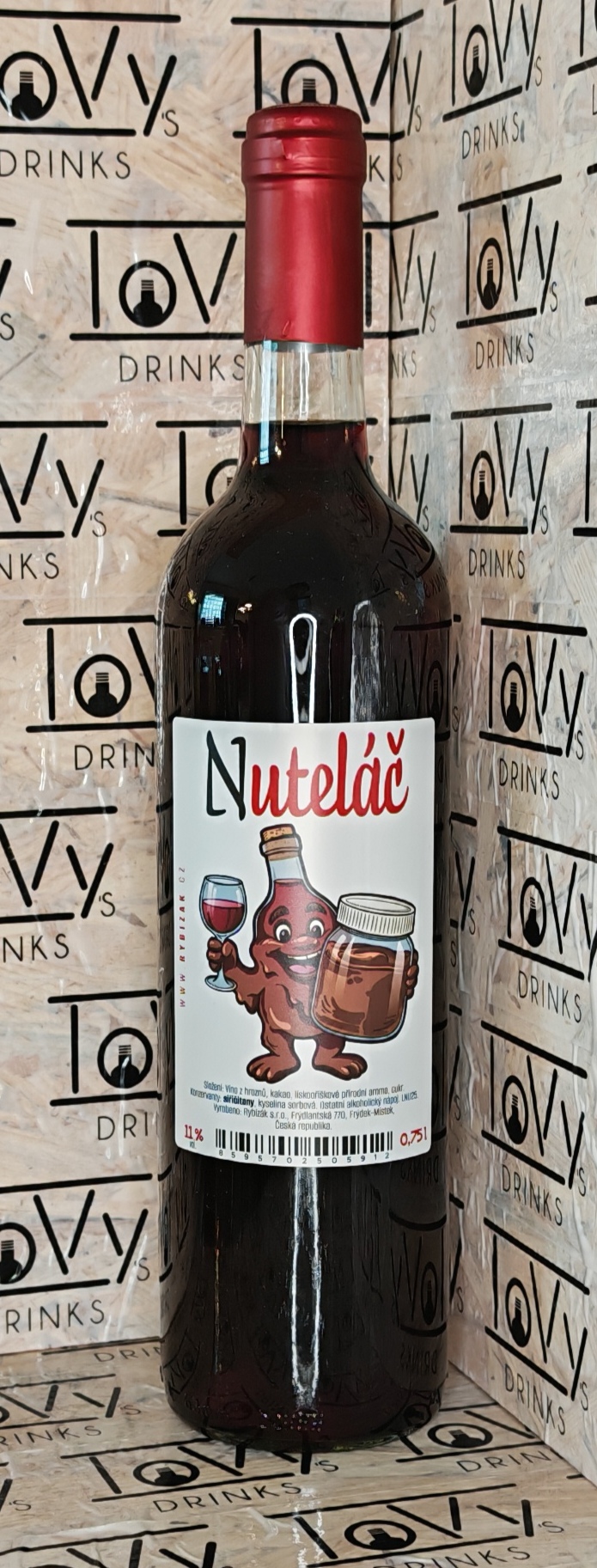 Nuteláč 11% 0,75l