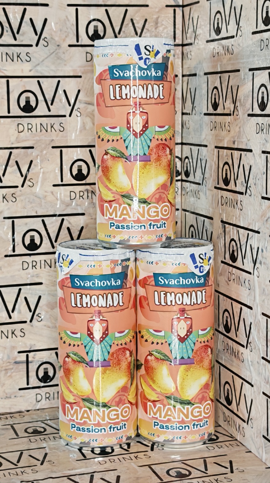 Svach lemonade mango plech 250ml