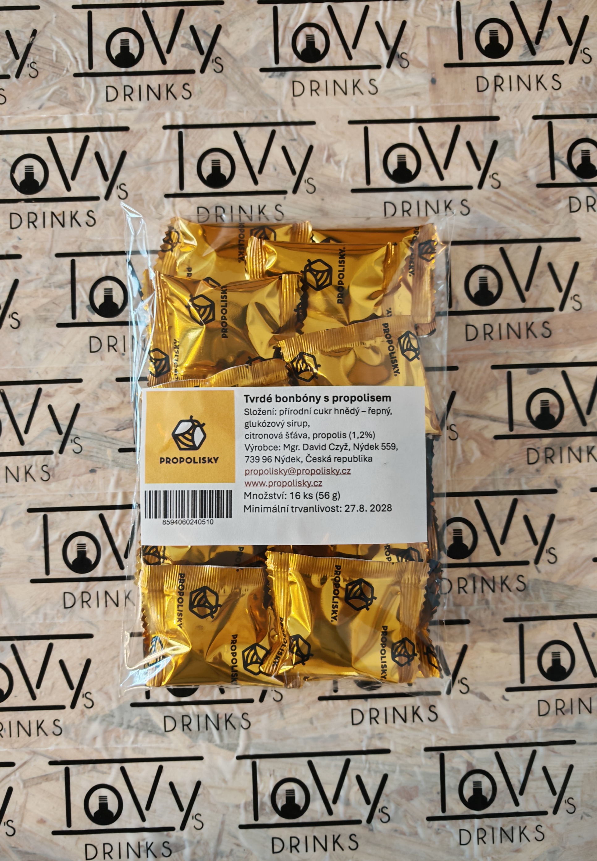 Propolisky - bonbóny s propolisem 35g (16ks)