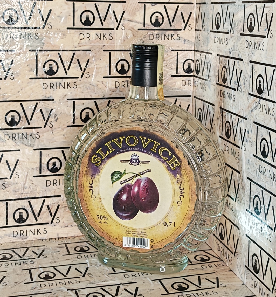 Slivovice budík 50% 0,7l