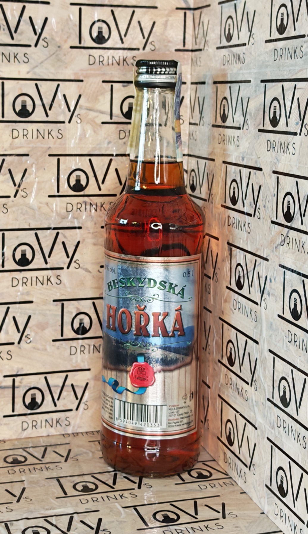 Beskydská hořká 40% 0,5l