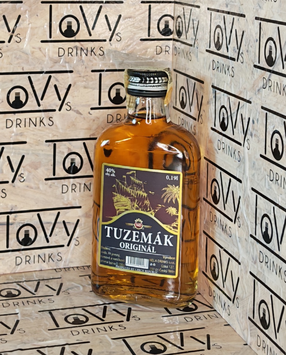 Tuzemák originál 40% 0,19l