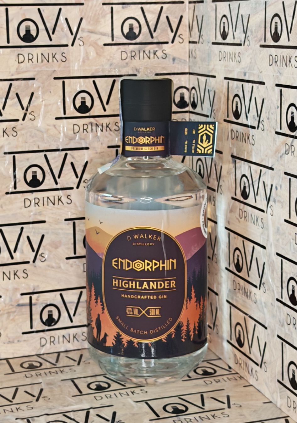 Endorphin Highlander Gin 43% 0,5l