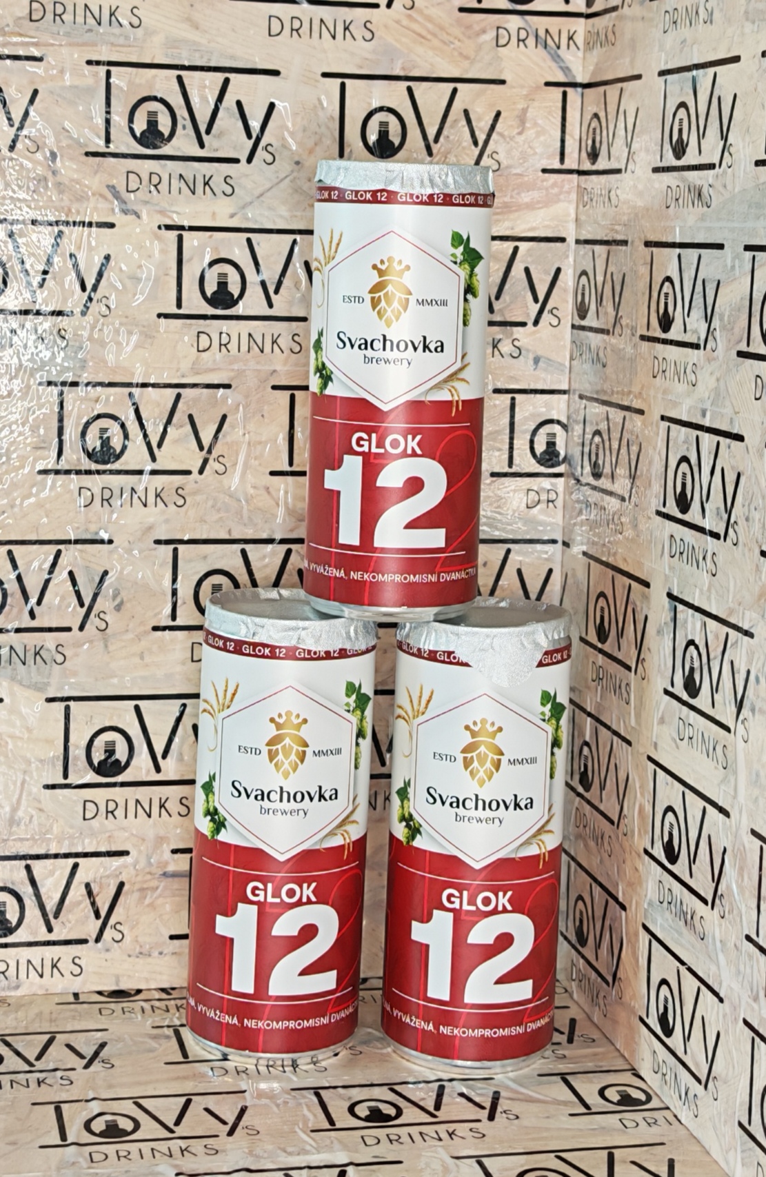 Pivo Svach Glok 12° 250ml plech