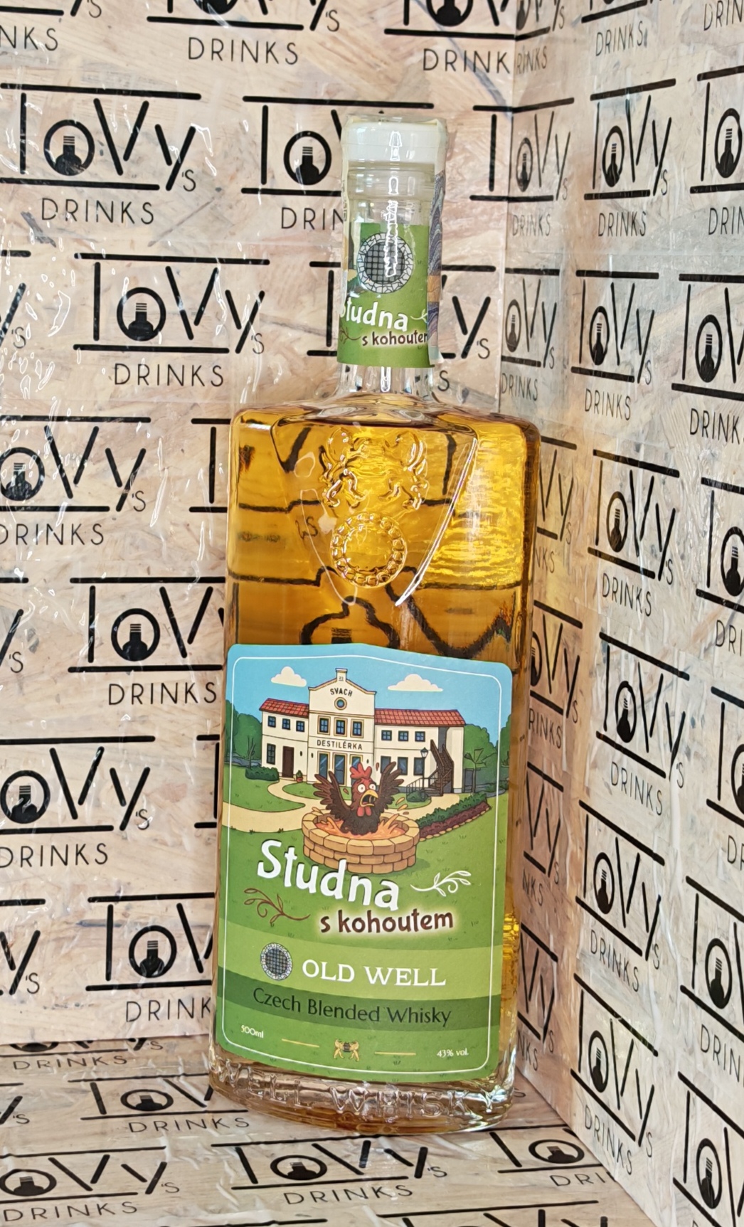 Whisky Studna s kohoutem 43% 0,5l