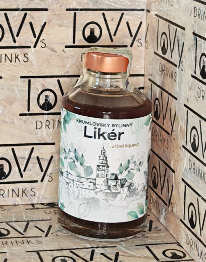 Krumlovský bylinný likér 35% 0,2l