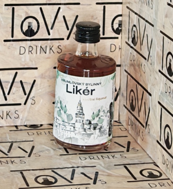 Krumlovský bylinný likér 35% 0,05l