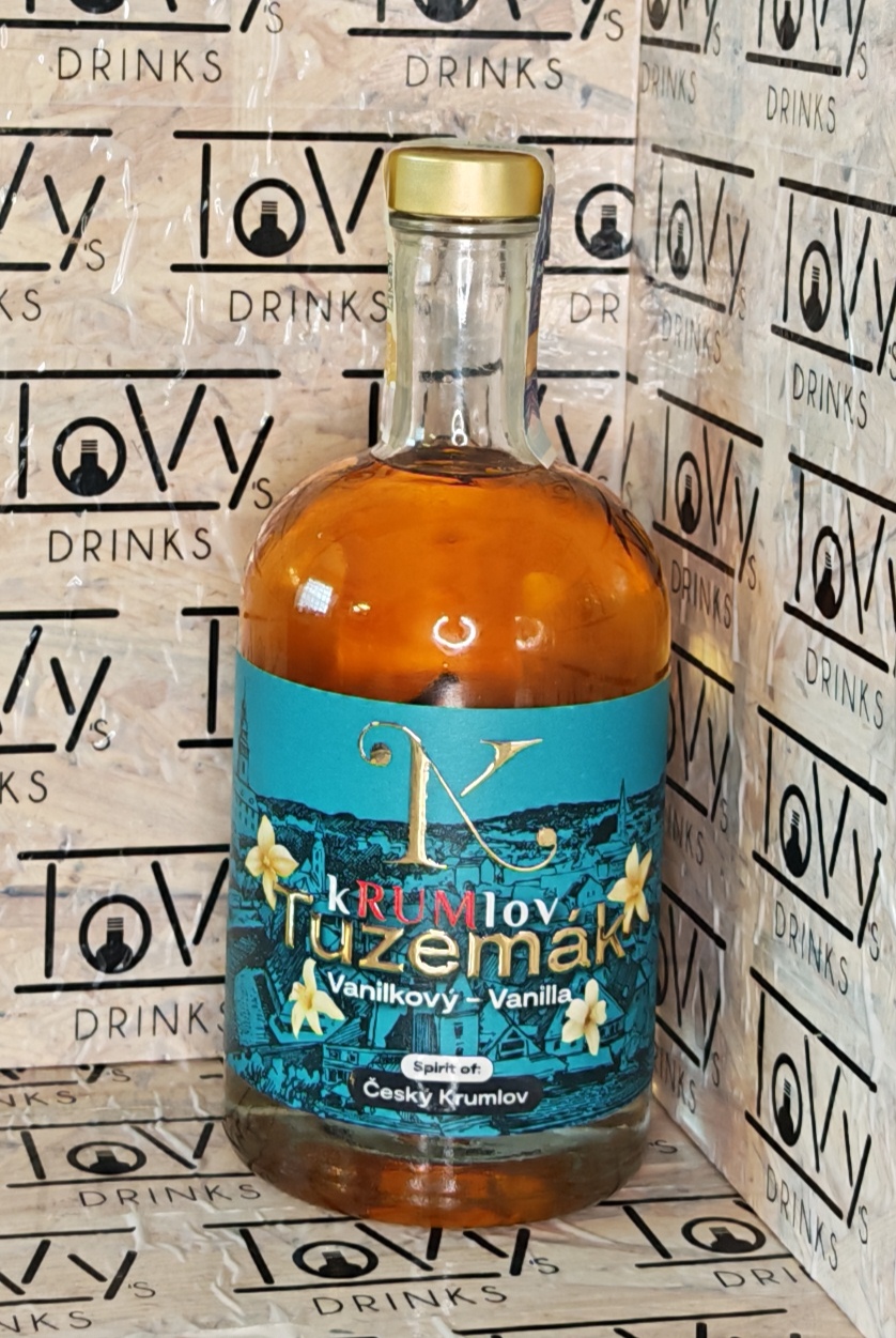 Krumlovský tuzemák vanilkový 38% 0,5l